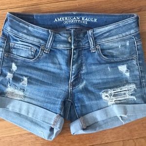 American Eagle jean shorts